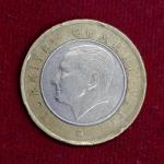 Turkey 1 Lira 2013 Coin