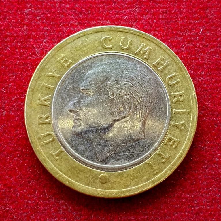 Turkey 1 Lira 2019 Coin