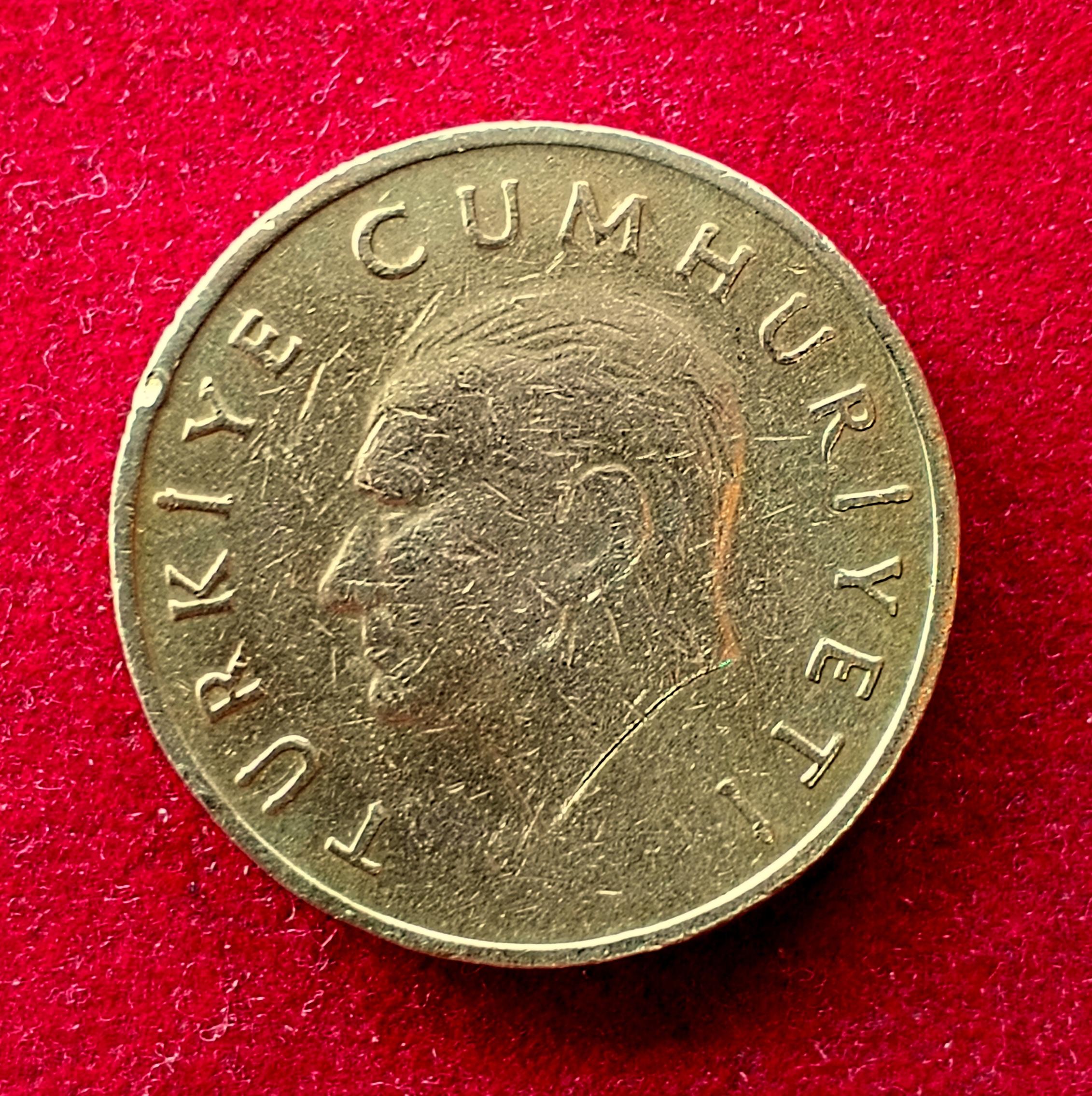 Turkey 10 000 Lira 1994 Coin