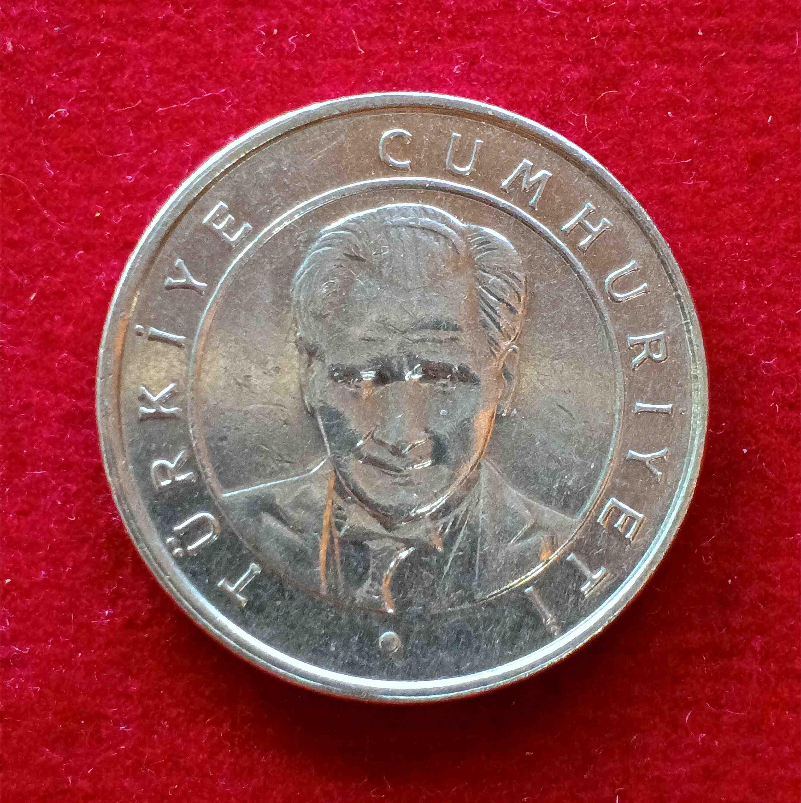 Turkey 25 Yeni Kurus 2008 Coin