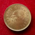Turkey 2500 Lira 1992 Coin