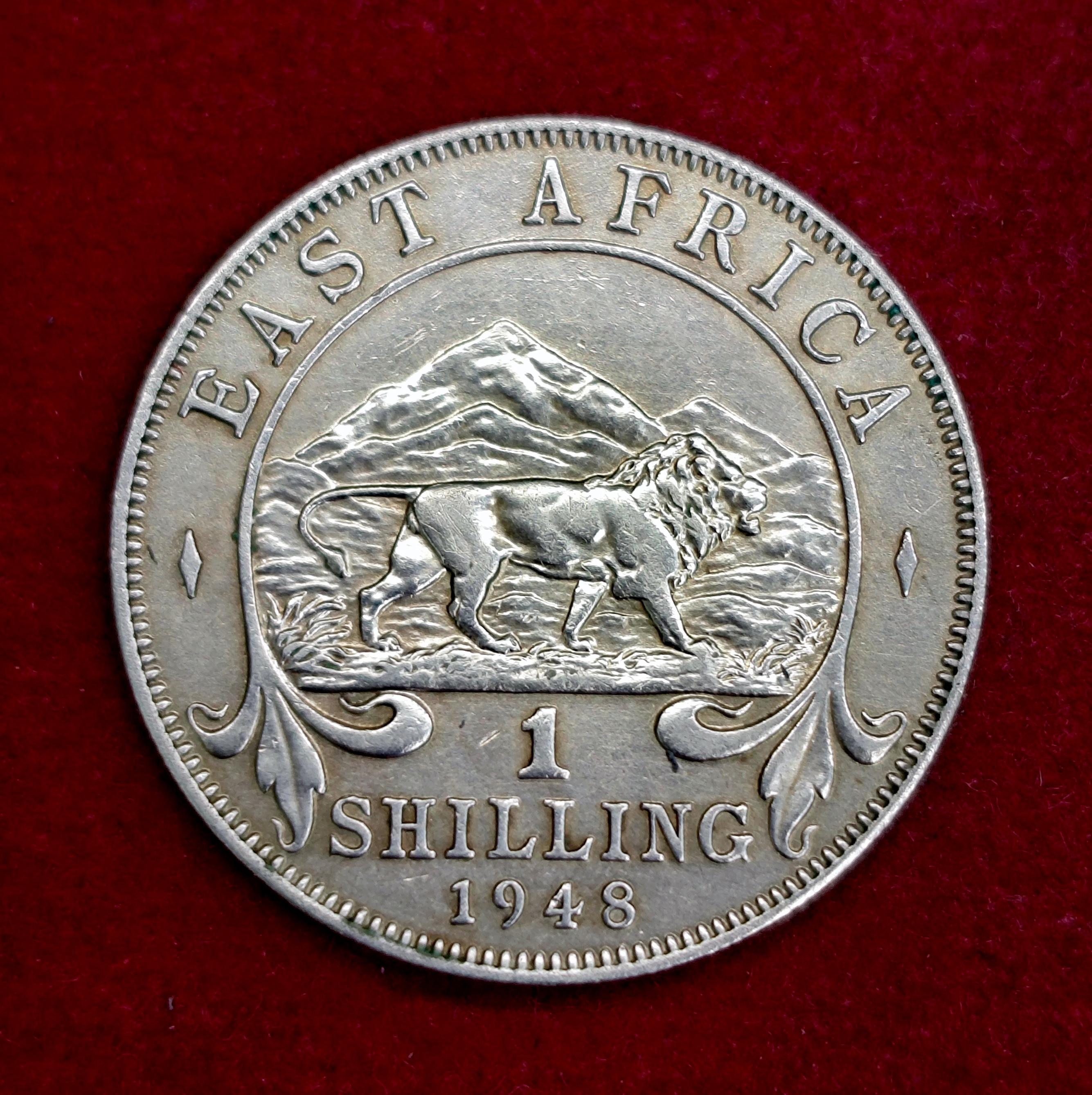 Uganda 1 Shilling 1948 Coin