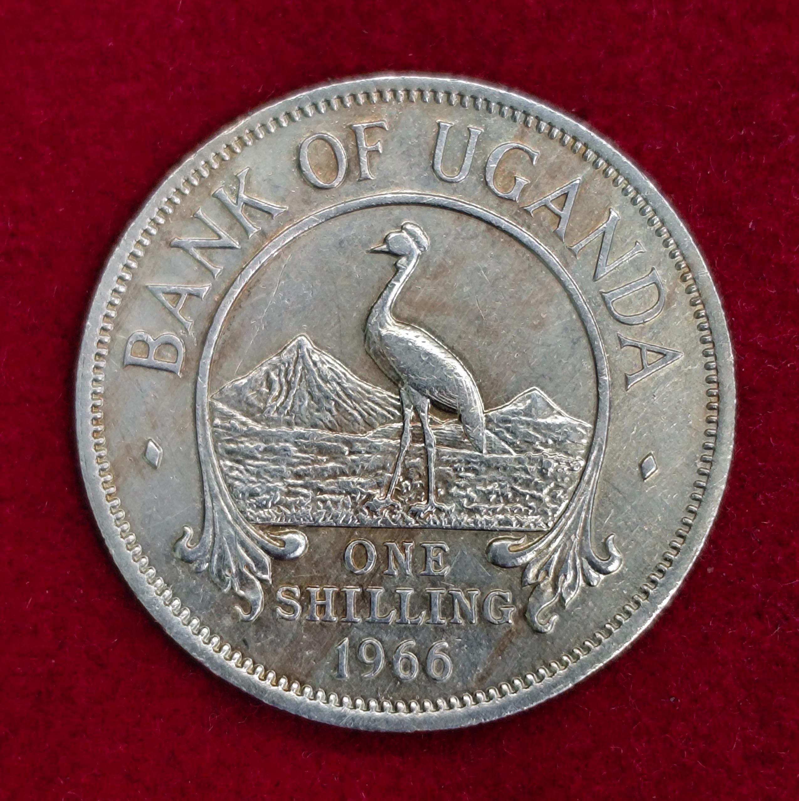 Uganda 1 Shilling 1966 Coin