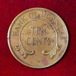 Uganda 10 Cents 1966 Coin