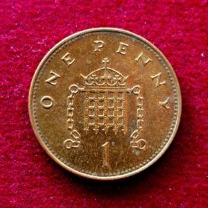 United Kingdom (UK) 1 New Penny Elizabeth II 2000 Coin