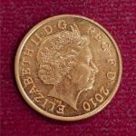 United Kingdom (UK) 1 Penny Elizabeth II 2010 Coin