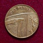 United Kingdom (UK) 1 Penny Elizabeth II 2011 Coin