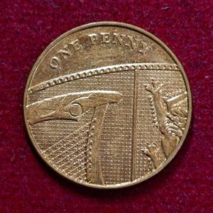 United Kingdom (UK) 1 Penny Elizabeth II 2011 Coin