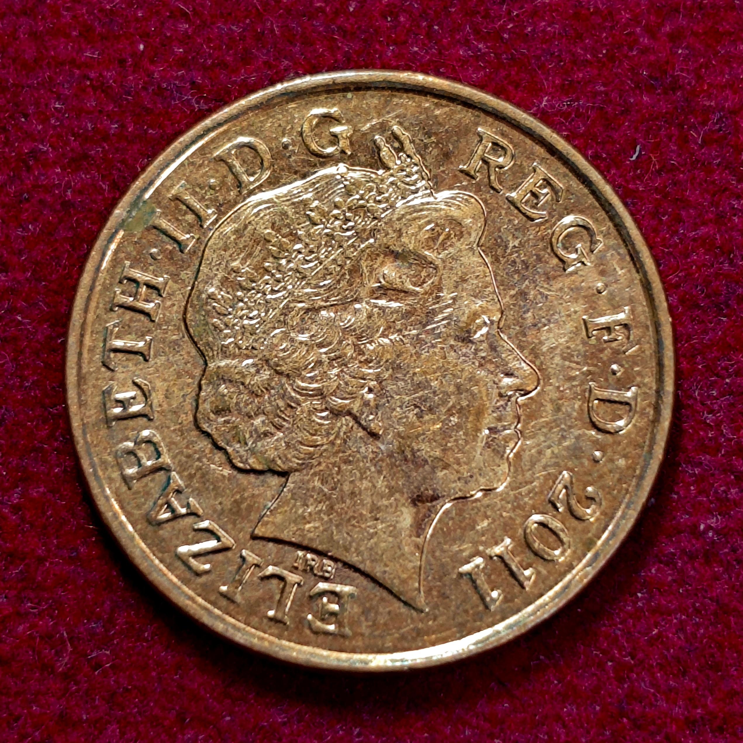 United Kingdom (UK) 1 Penny Elizabeth II 2011 Coin