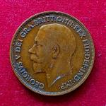 United Kingdom (UK) 1 Penny George V 1915 Coin