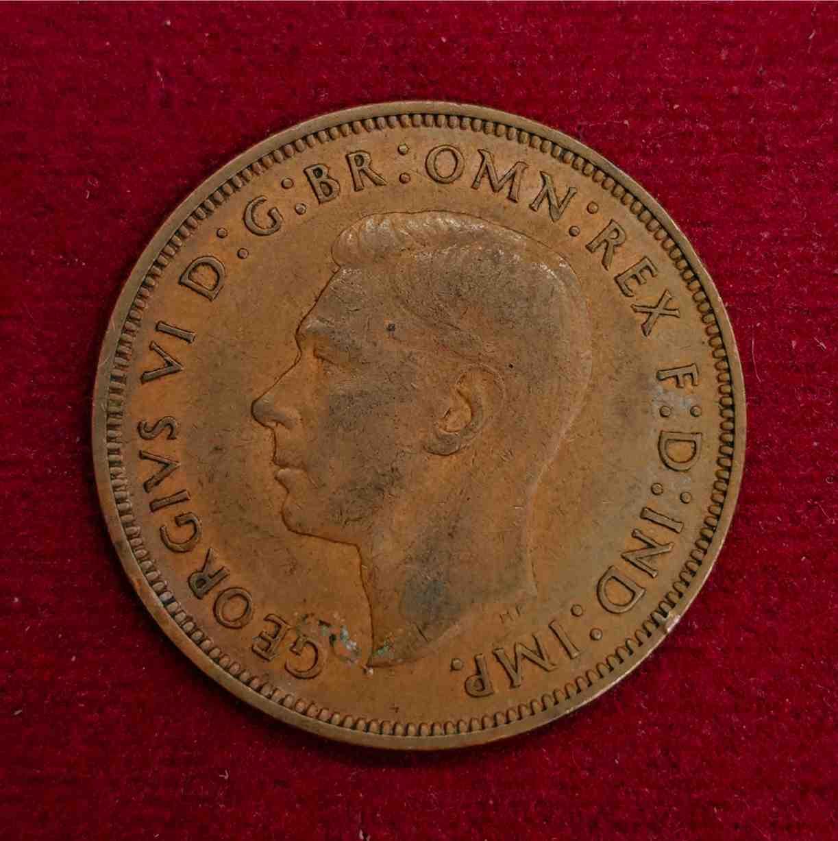 United Kingdom (UK) 1 Penny George VI 1948 Coin