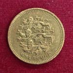 United Kingdom (UK) 1 Pound - Elizabeth II 1997 English Lions Coin