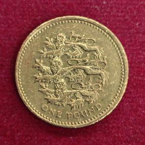 United Kingdom (UK) 1 Pound - Elizabeth II 1997 English Lions Coin