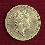 United Kingdom (UK) 1 Pound – Elizabeth II Northern Ireland Celtic Cross 1996 Commemorative Coin