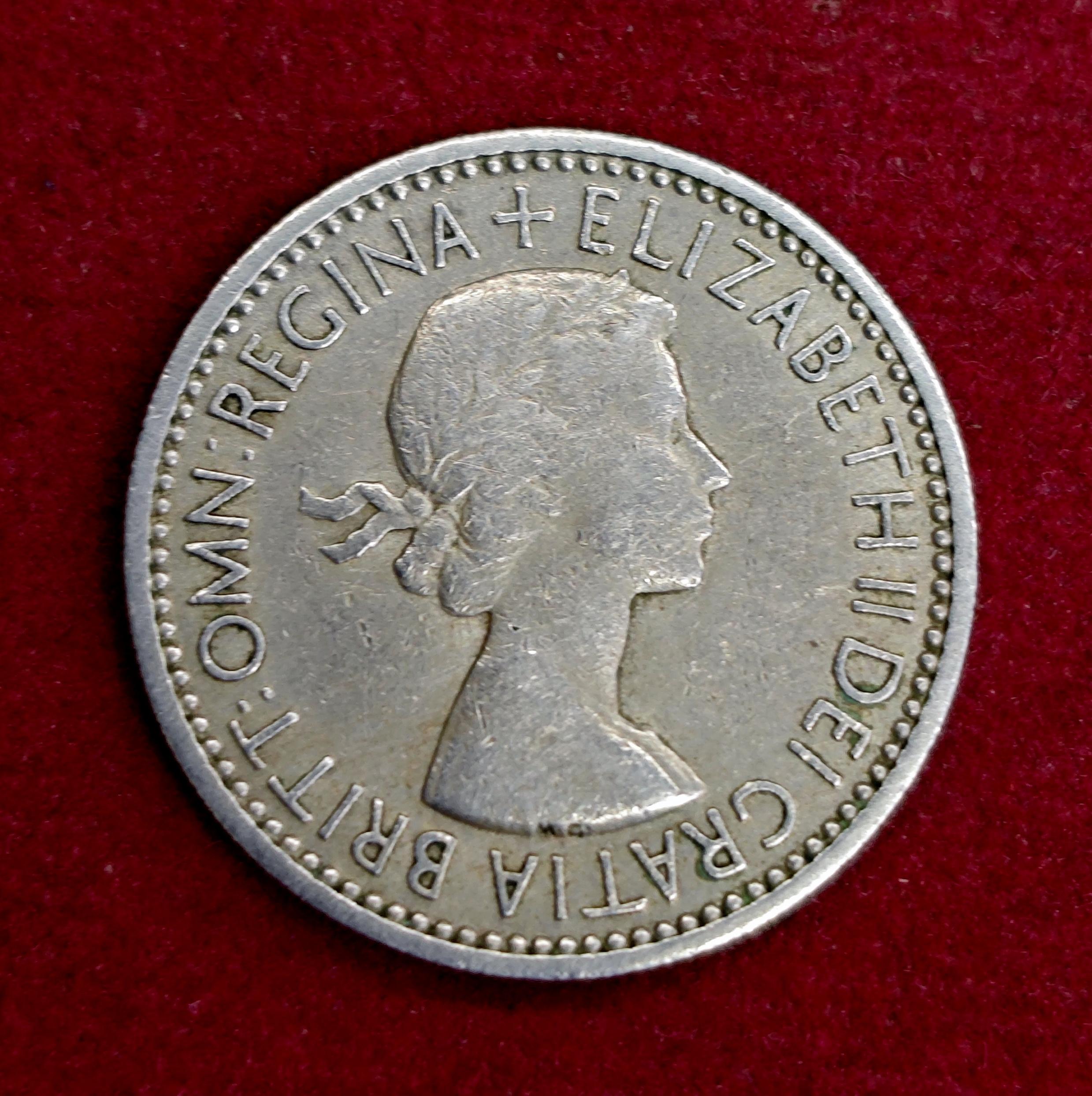 United Kingdom (UK) 1 Shilling - Elizabeth II 1953 Coin