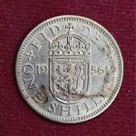 United Kingdom (UK) 1 Shilling - Elizabeth II 1956 Coin