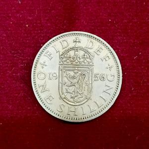 United Kingdom (UK) 1 Shilling - Elizabeth II 1956 Coin