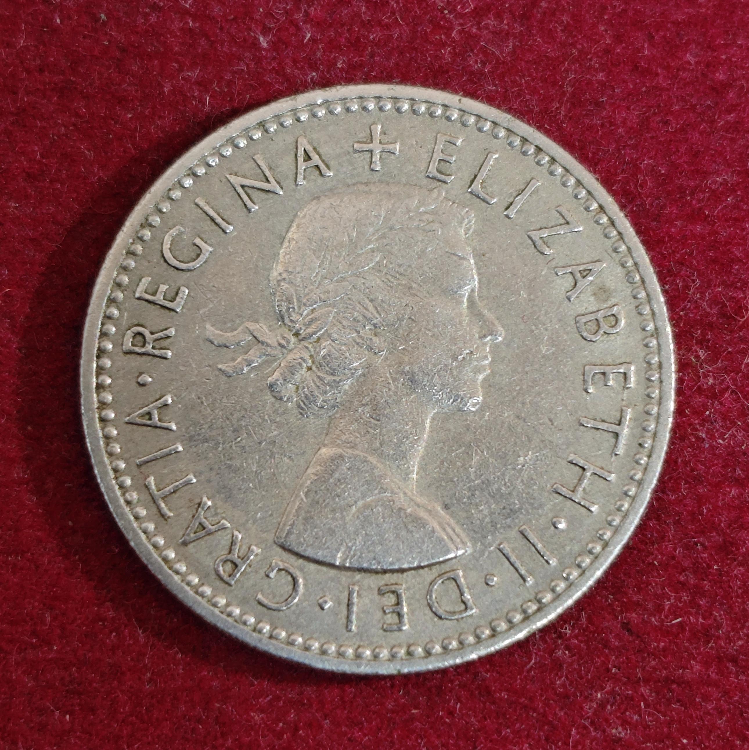 United Kingdom (UK) 1 Shilling - Elizabeth II 1956 Coin