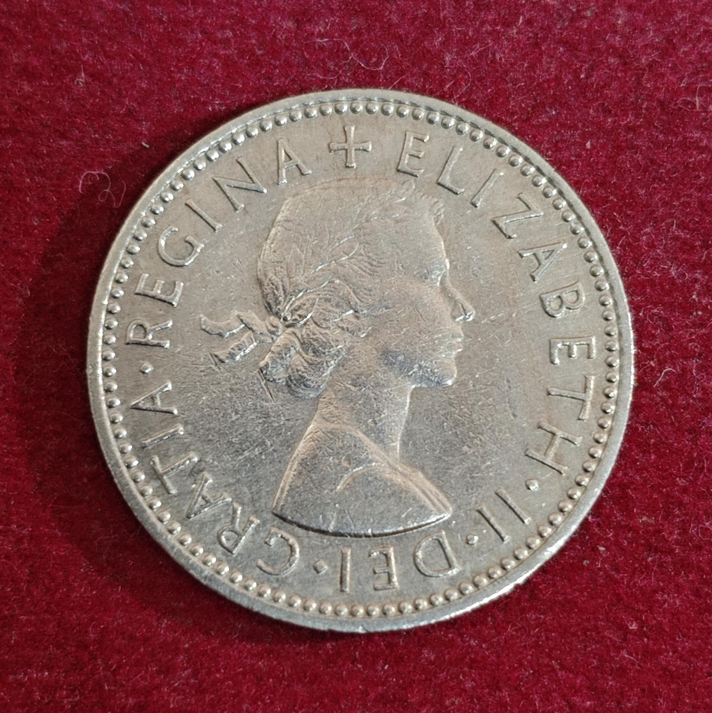 United Kingdom (UK) 1 Shilling - Elizabeth II 1956 Coin