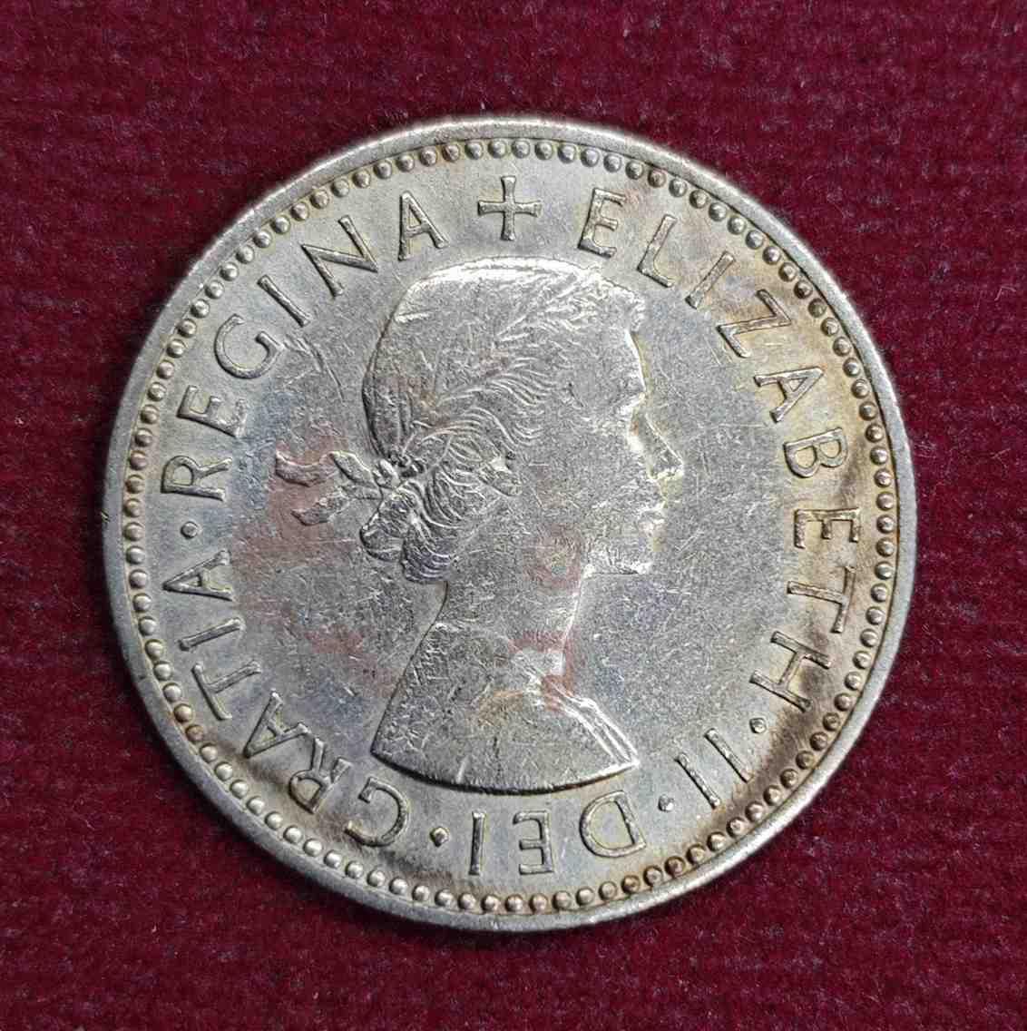United Kingdom (UK) 1 Shilling - Elizabeth II 1956 Coin