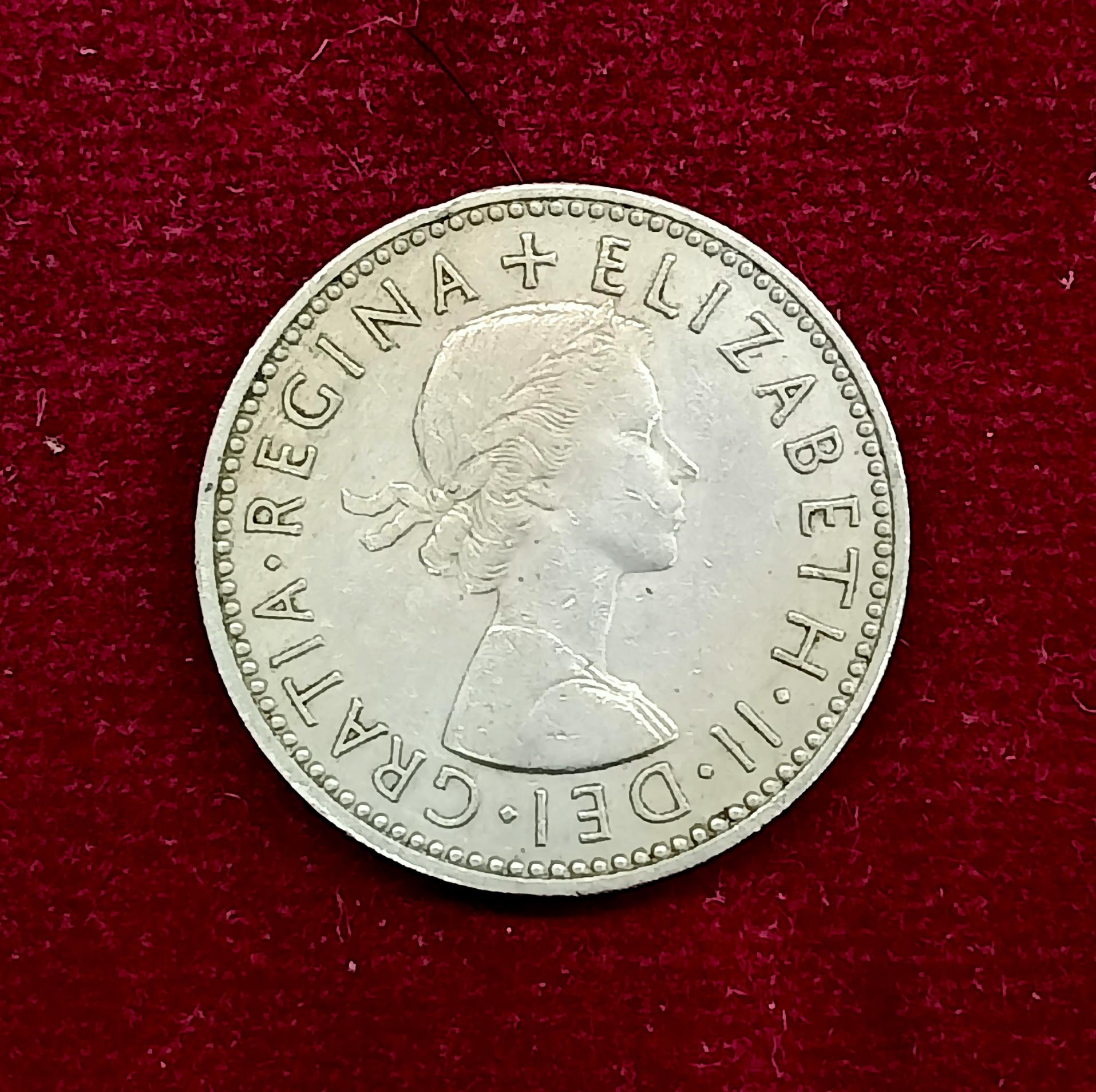 United Kingdom (UK) 1 Shilling - Elizabeth II 1956 Coin