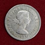 United Kingdom (UK) 1 Shilling - Elizabeth II 1959 Coin