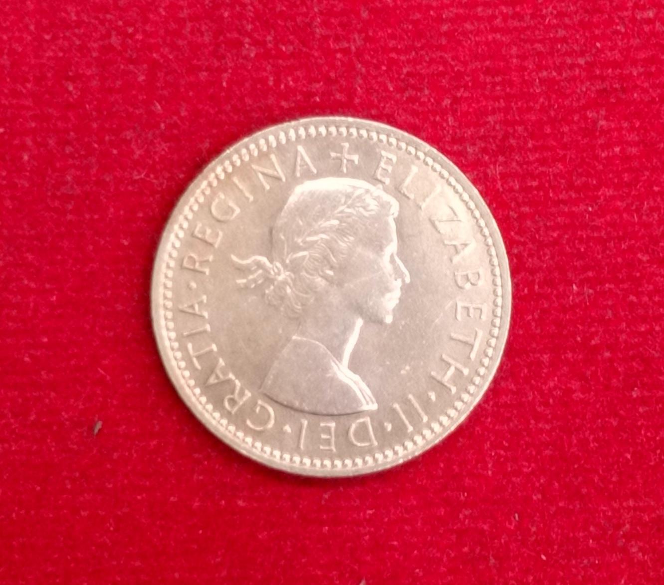 United Kingdom (UK) 1 Shilling - Elizabeth II 1966 Coin