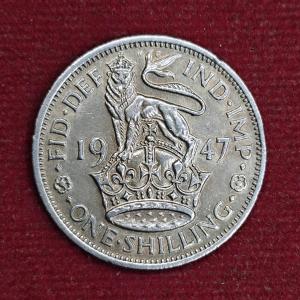 United Kingdom (UK) 1 Shilling - George VI 1947 Coin
