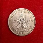 United Kingdom (UK) 1 Shilling George VI  Scottish crest 1948 Coin