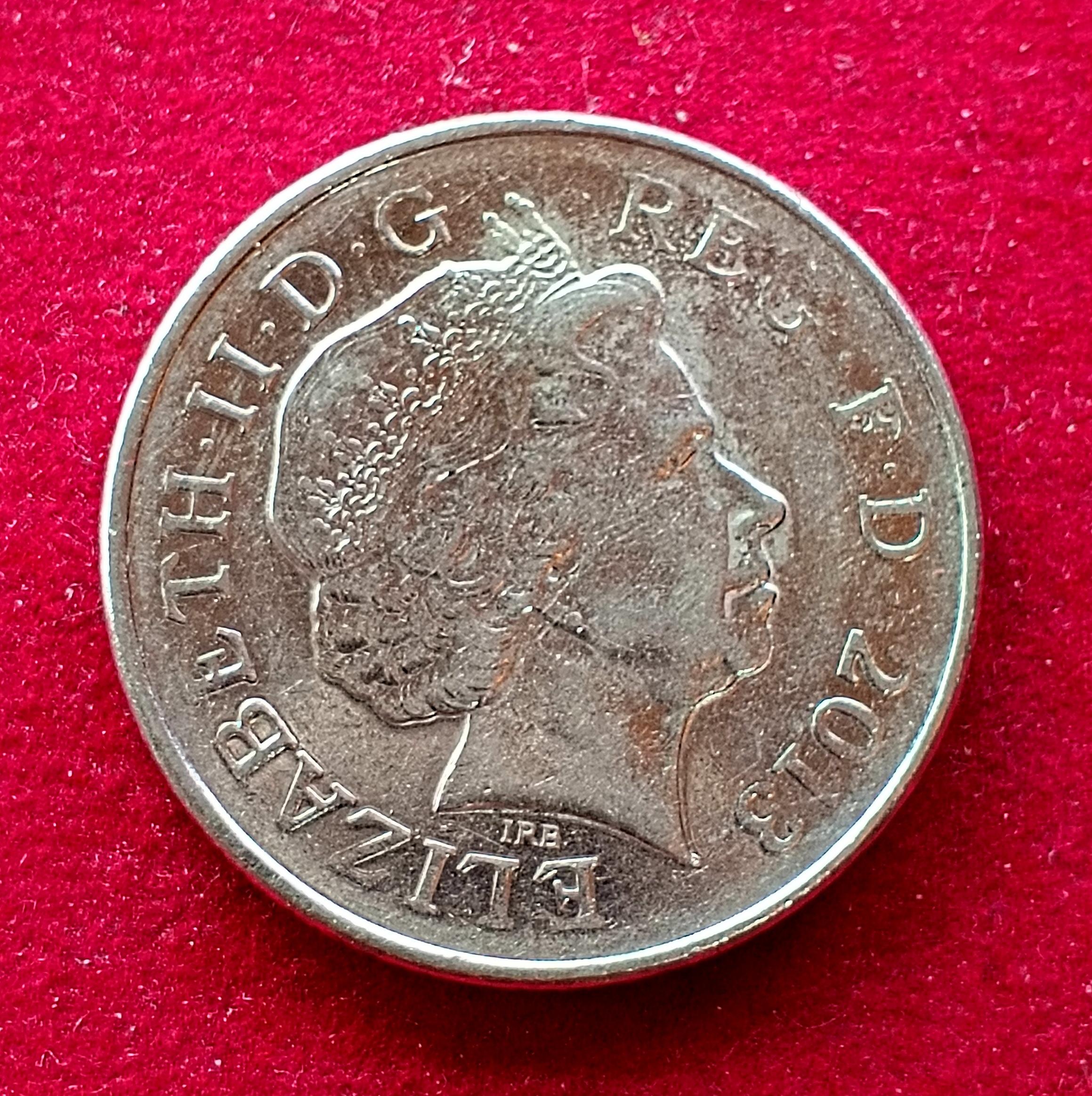 United Kingdom (UK) 10 Pence Elizabeth II 2013 Coin