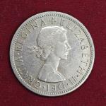 United Kingdom (UK) 1/2 Crown - Elizabeth II 1960 Coin