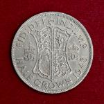 United Kingdom (UK) 1/2 Crown - George VI 1948 Coin