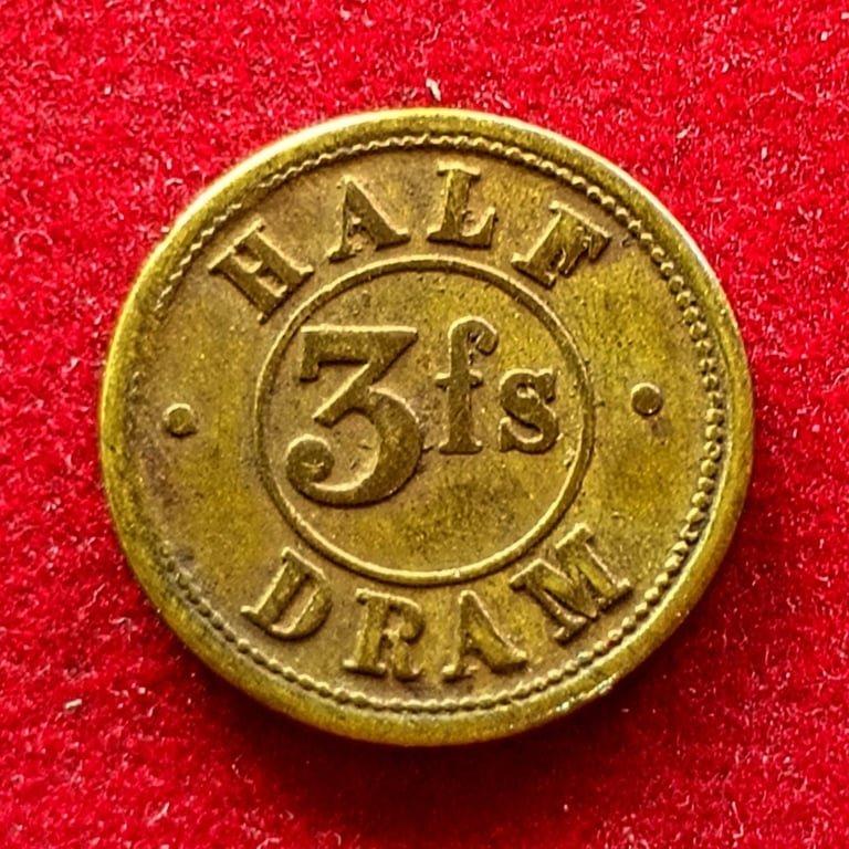 United Kingdom (UK) 1/2 Dram - Apothecaries Weight