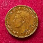 United Kingdom (UK) 1/2 Penny George VI 1950 Coin
