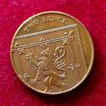United Kingdom (UK) 2 Pence Elizabeth II 2008 Coin