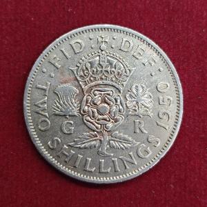 United Kingdom (UK) 2 Shillings - George VI 1950 Coin