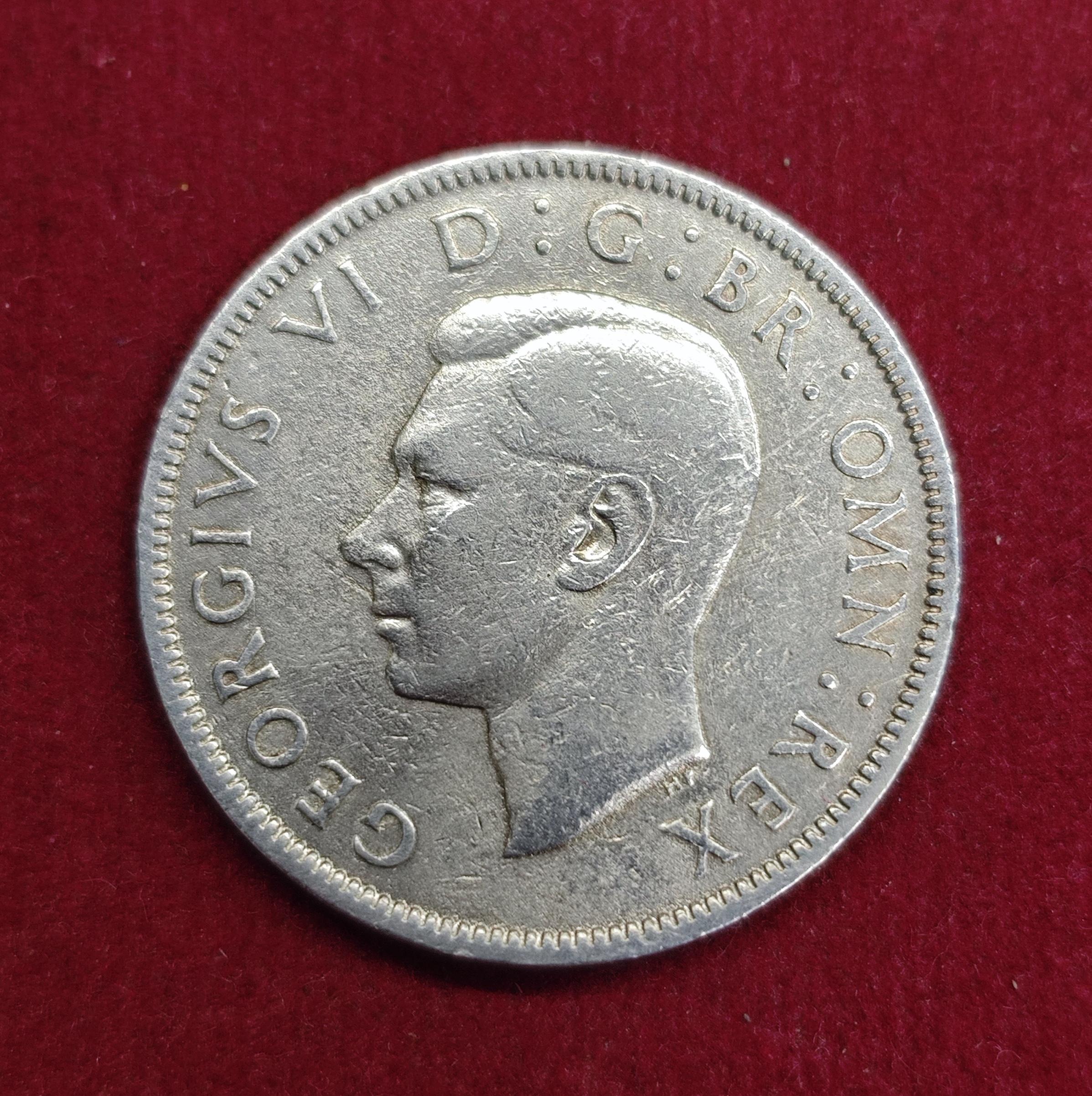 United Kingdom (UK) 2 Shillings - George VI 1950 Coin