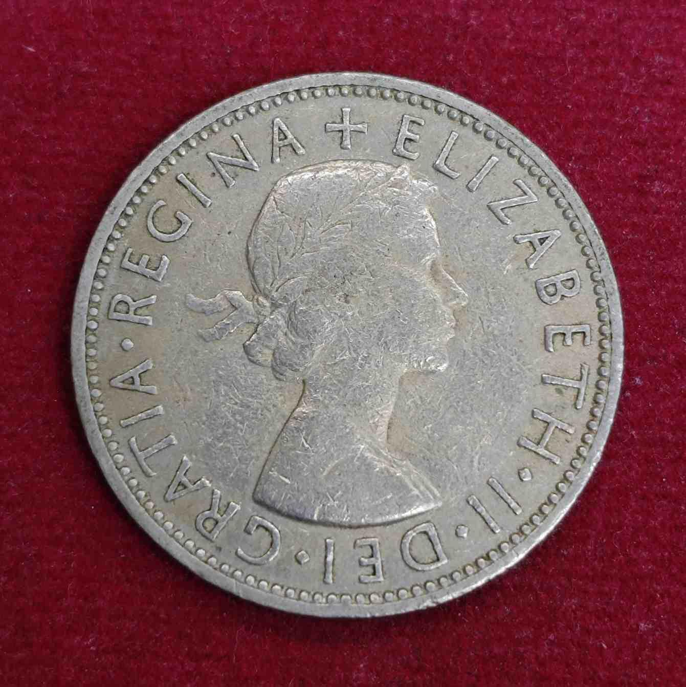 United Kingdom (UK) 2 Shillings Elizabeth II 1963 Coin