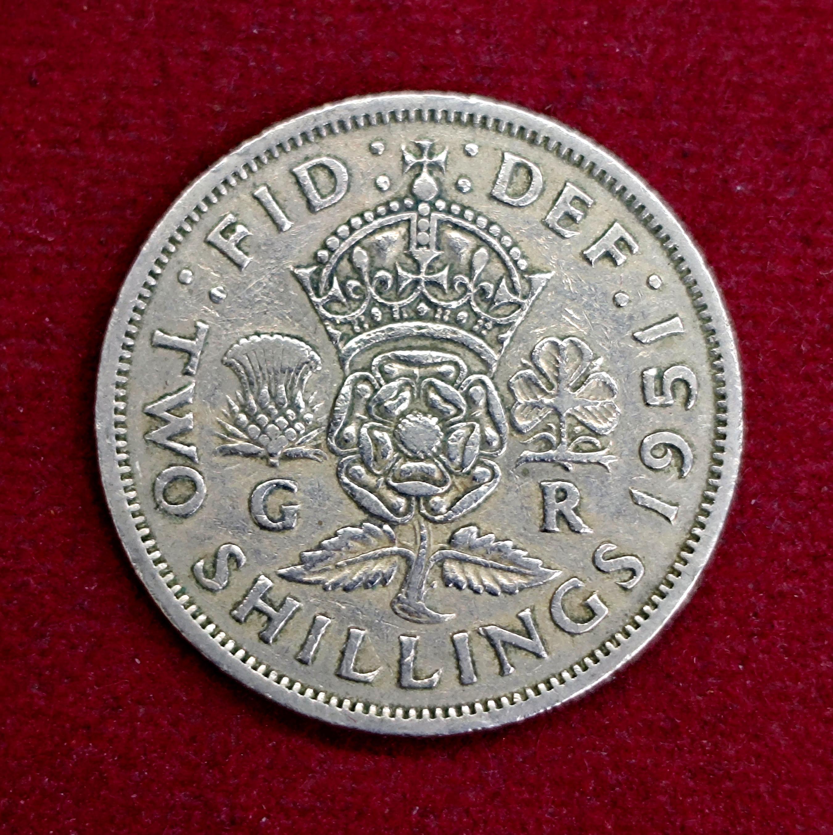 United Kingdom (UK) 2 Shillings - George VI 1951 Coin