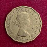 United Kingdom (UK) 3 Pence - Elizabeth II 1959 Coin