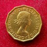 United Kingdom (UK) 3 Pence - Elizabeth II 1960 Coin