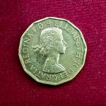 United Kingdom (UK) 3 Pence - Elizabeth II 1964 Coin