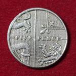 United Kingdom (UK)   5 Pence - Elizabeth II 5th portrait 2009 Coin