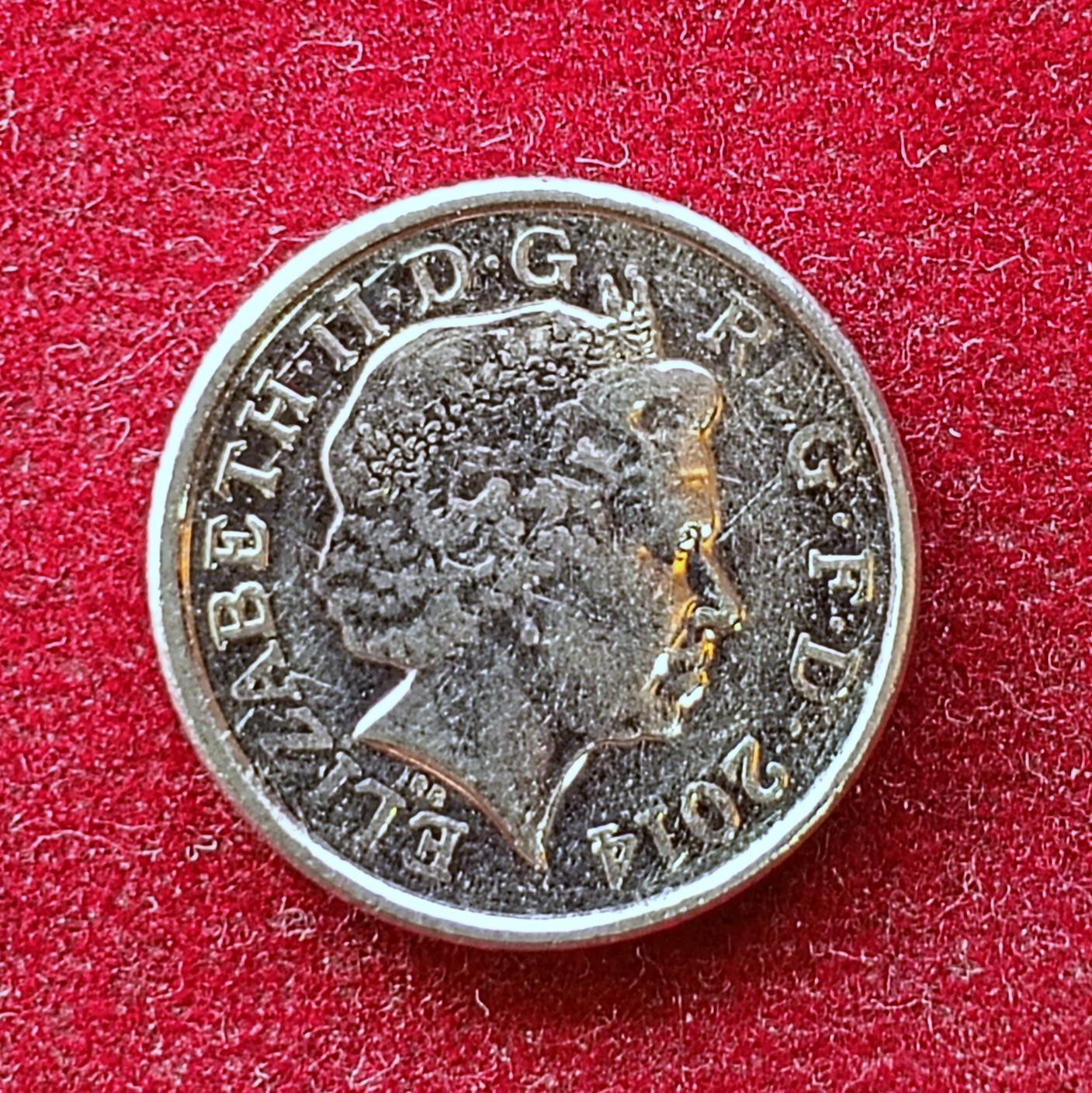 United Kingdom (UK)   5 Pence - Elizabeth II 5th portrait  2014 Coin