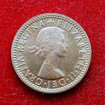 United Kingdom (UK) 6 Pence Elizabeth II 1958 Coin