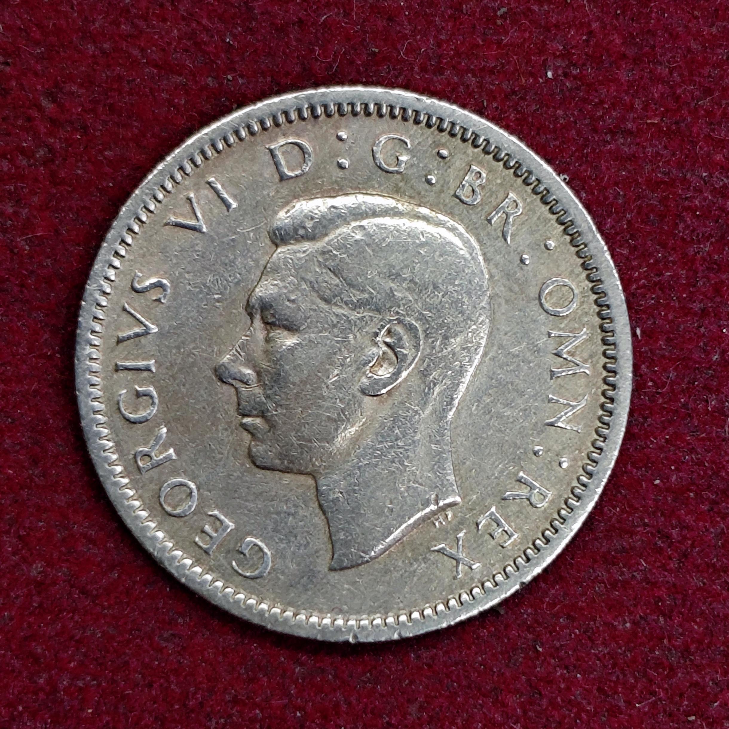United Kingdom (UK) 6 Pence George VI 1948  Coin