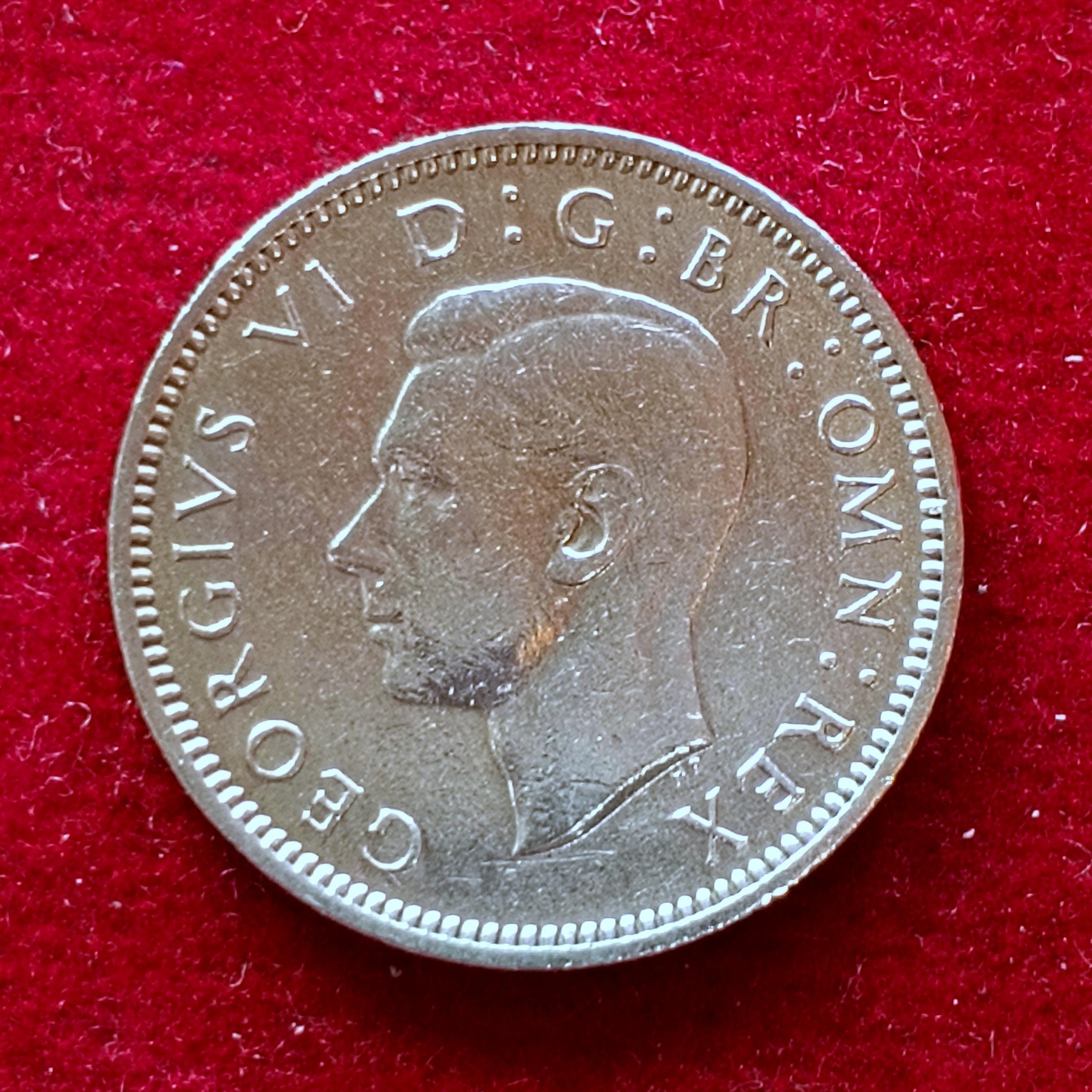 United Kingdom (UK) 6 Pence George VI 1948 Coin