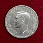 United Kingdom (UK) 6 Pence George VI 1950 Coin