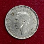 United Kingdom (UK) 6 Pence George VI 1951 Coin