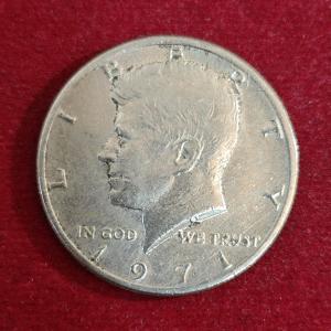 United States 1/2 Dollar “Kennedy Half Dollar” 1971 Coin